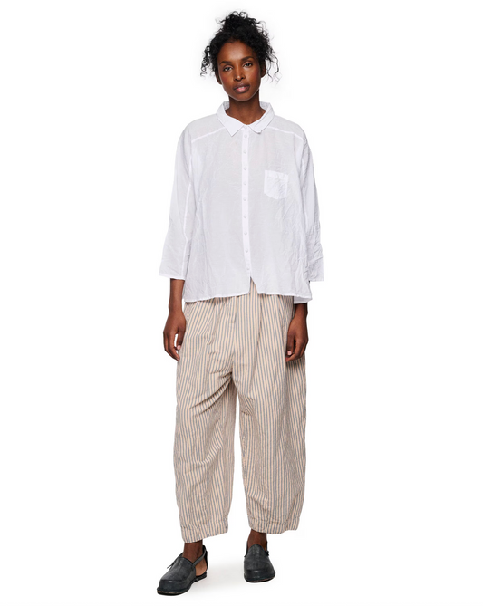 Ewa I Walla ~ Botvi Twill Stripe Trouser SS25