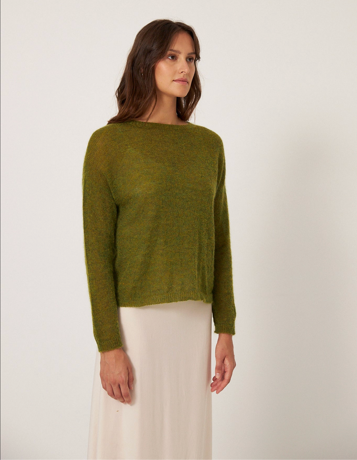 Francie ~ Feather Knit