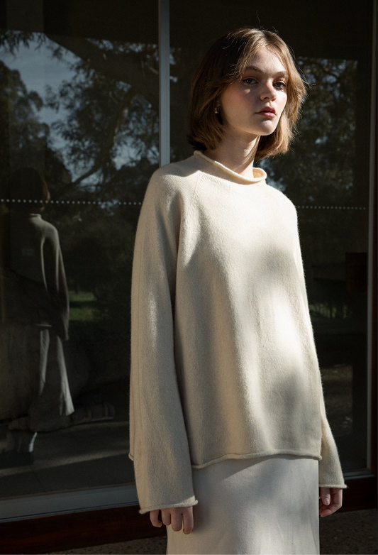 Francie ~ Eclipse Funnel Neck