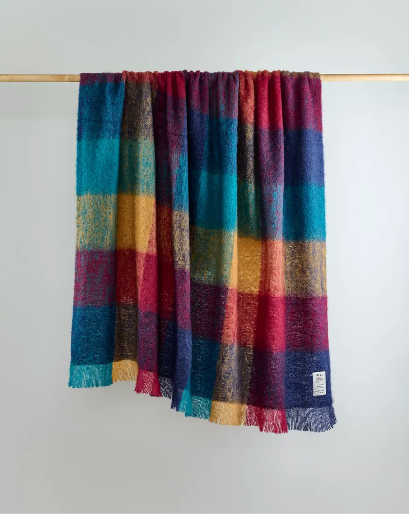 Avoca Mill Mohair Throw - Harriet