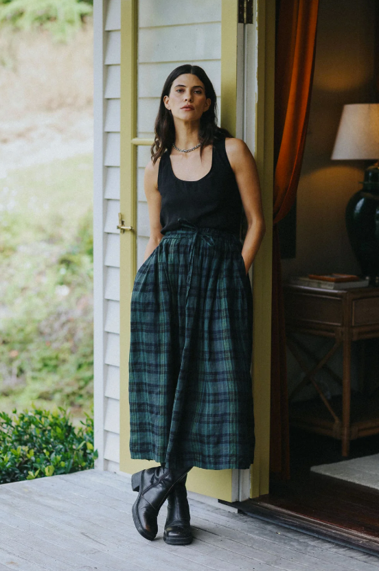 Montaigne ~ Amélie Linen Skirt