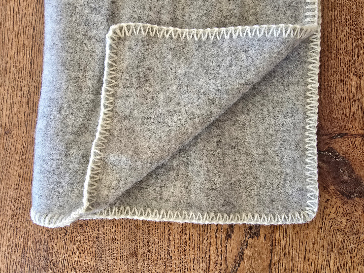 Swedish Baby Blankets - Soft Wool Grey
