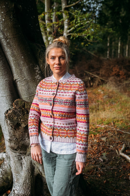 ERIBÉ ~ Ladies Westray Shetland Wool Cardigan (2)