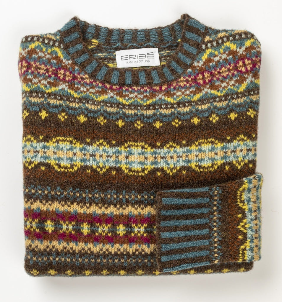 ERIBÉ Westray Shetland Wool Cardigan