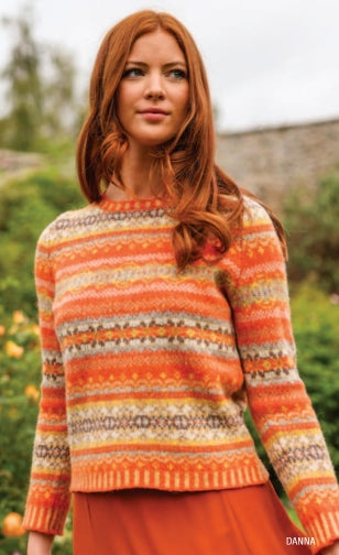 ERIBÉ ~ Ladies Shetland Wool Westray Sweater