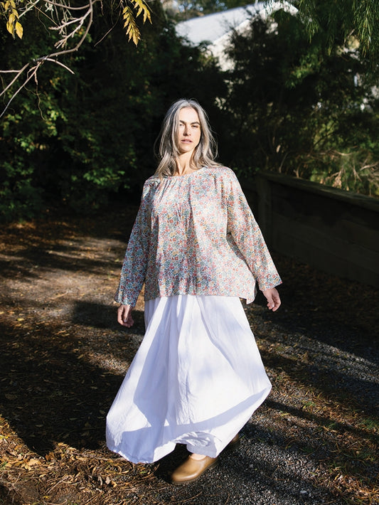 Metta ~ Liberty Print Yuki Top