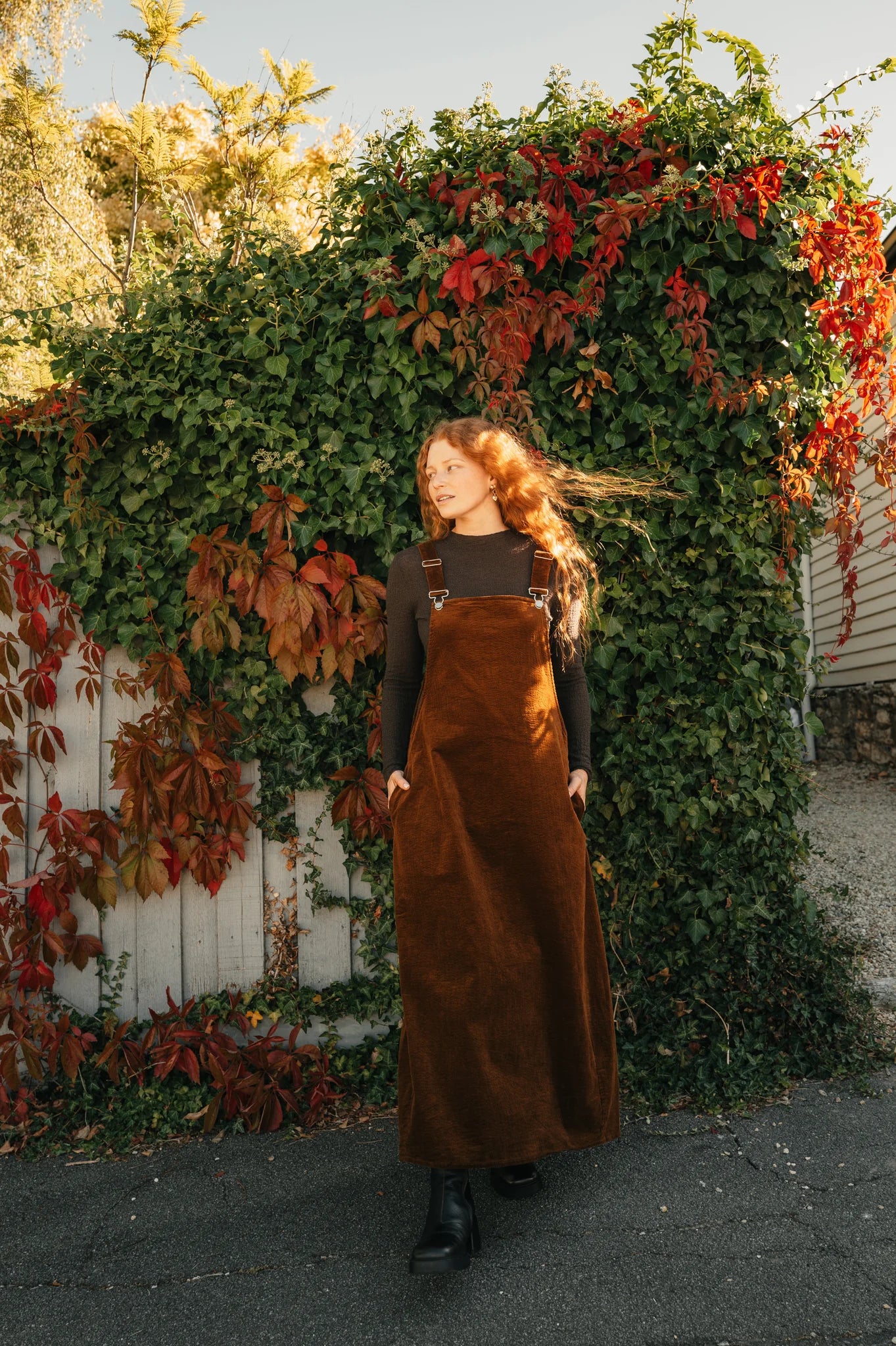 Montaigne Corduroy Pinafore