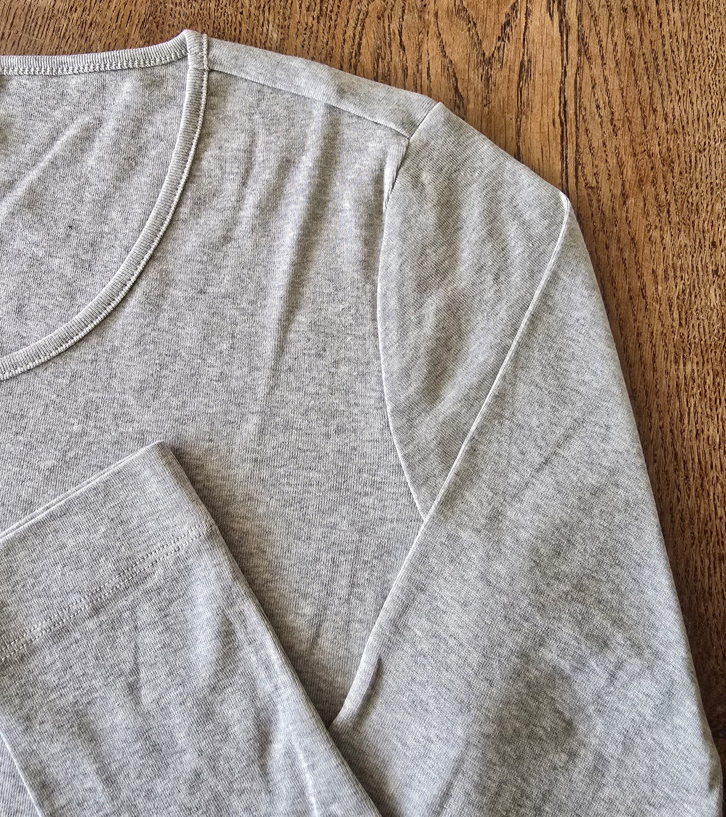 By Basics ~ Organic Cotton A Line Long Sleeve T-Shirt