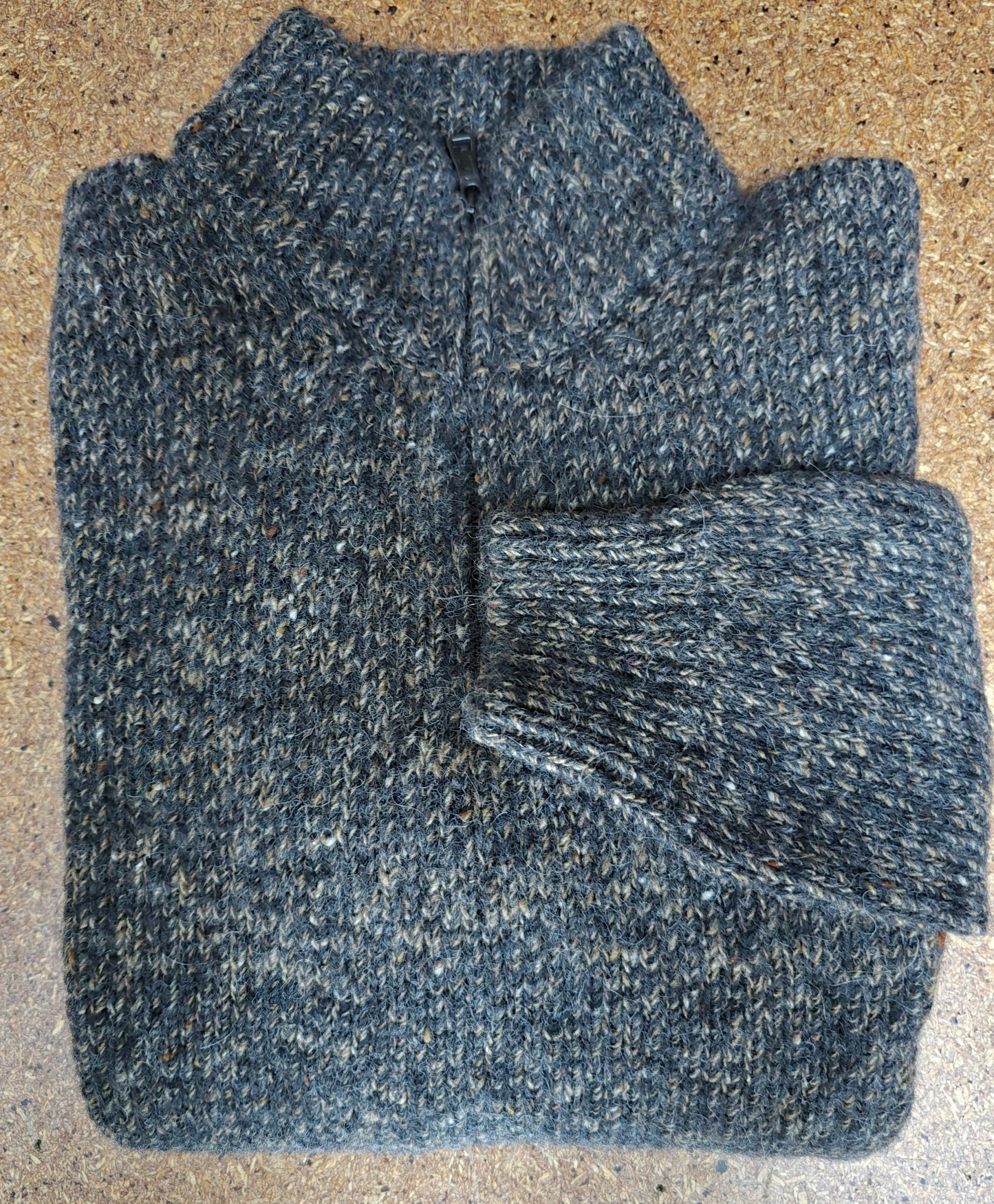 Fisherman out of Ireland ~ Mens Zip Neck Merino / Alpaca
