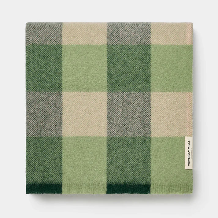 Waverley Mills Blankets - Traditional Check Picnic Rug Throw