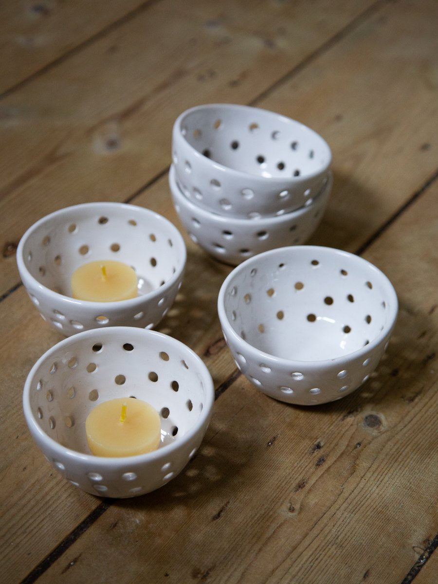 Ceramic tealight bowl