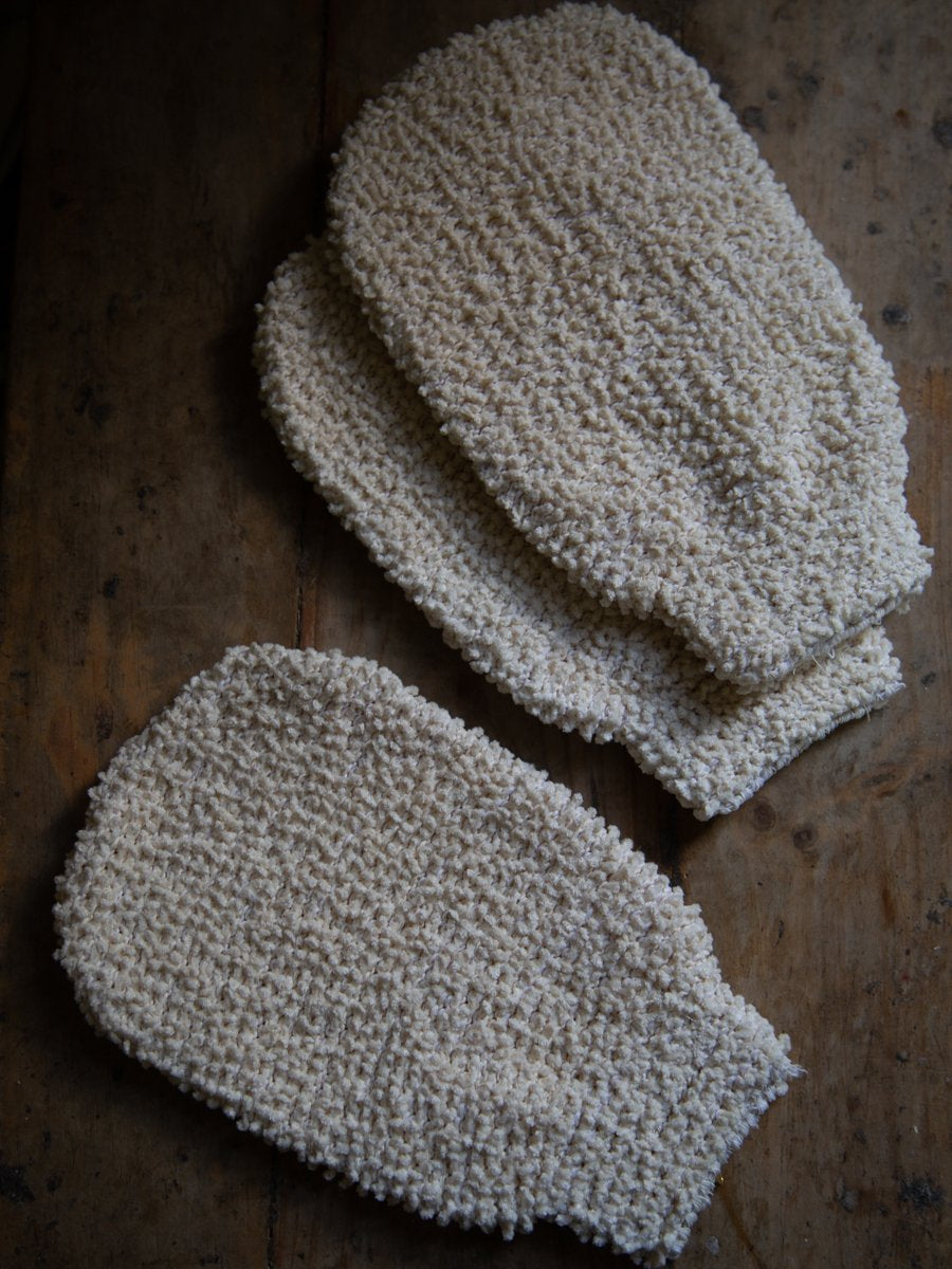 Cotton Chenille Massage Glove