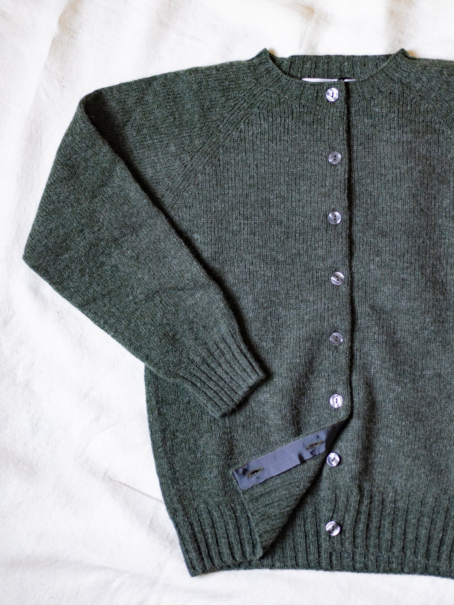 Supersoft Two Tone Fairisle Cardi