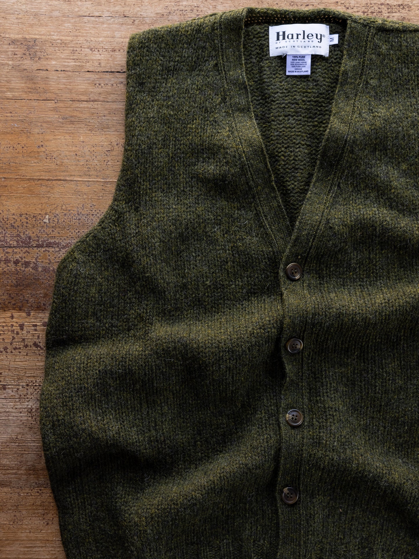 Harley Scottish Mens Button Vest