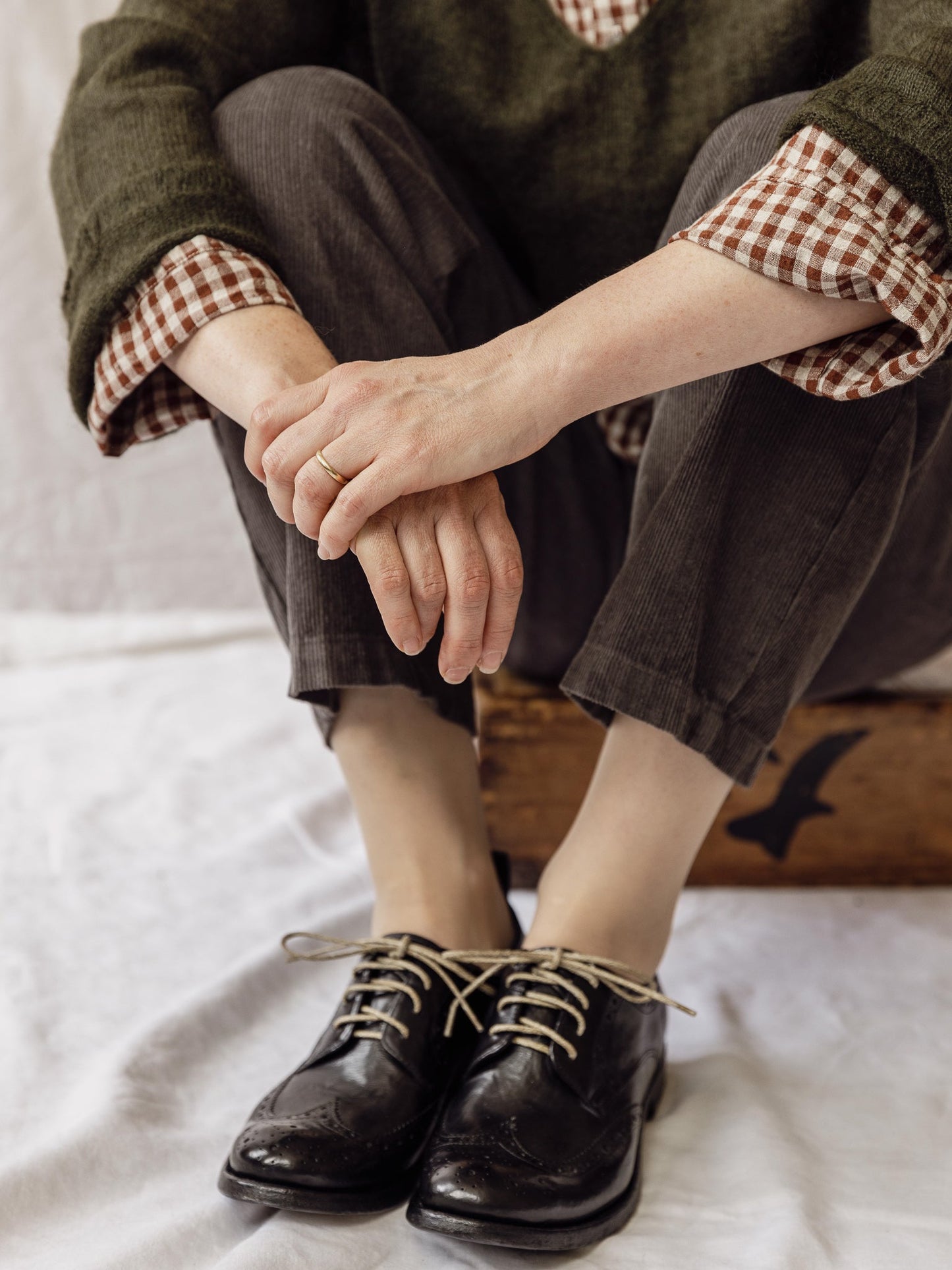 Victoria Varrasso Gaspard Lace Up Brogues