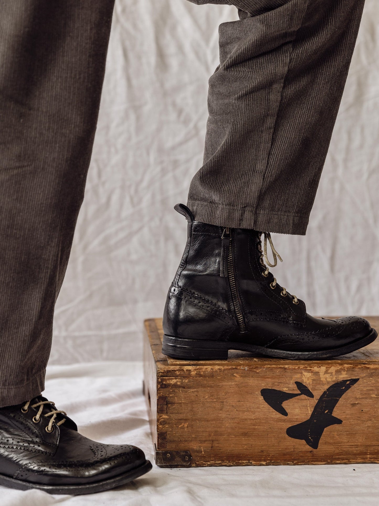Victoria Varrasso Harper Brogue Boots