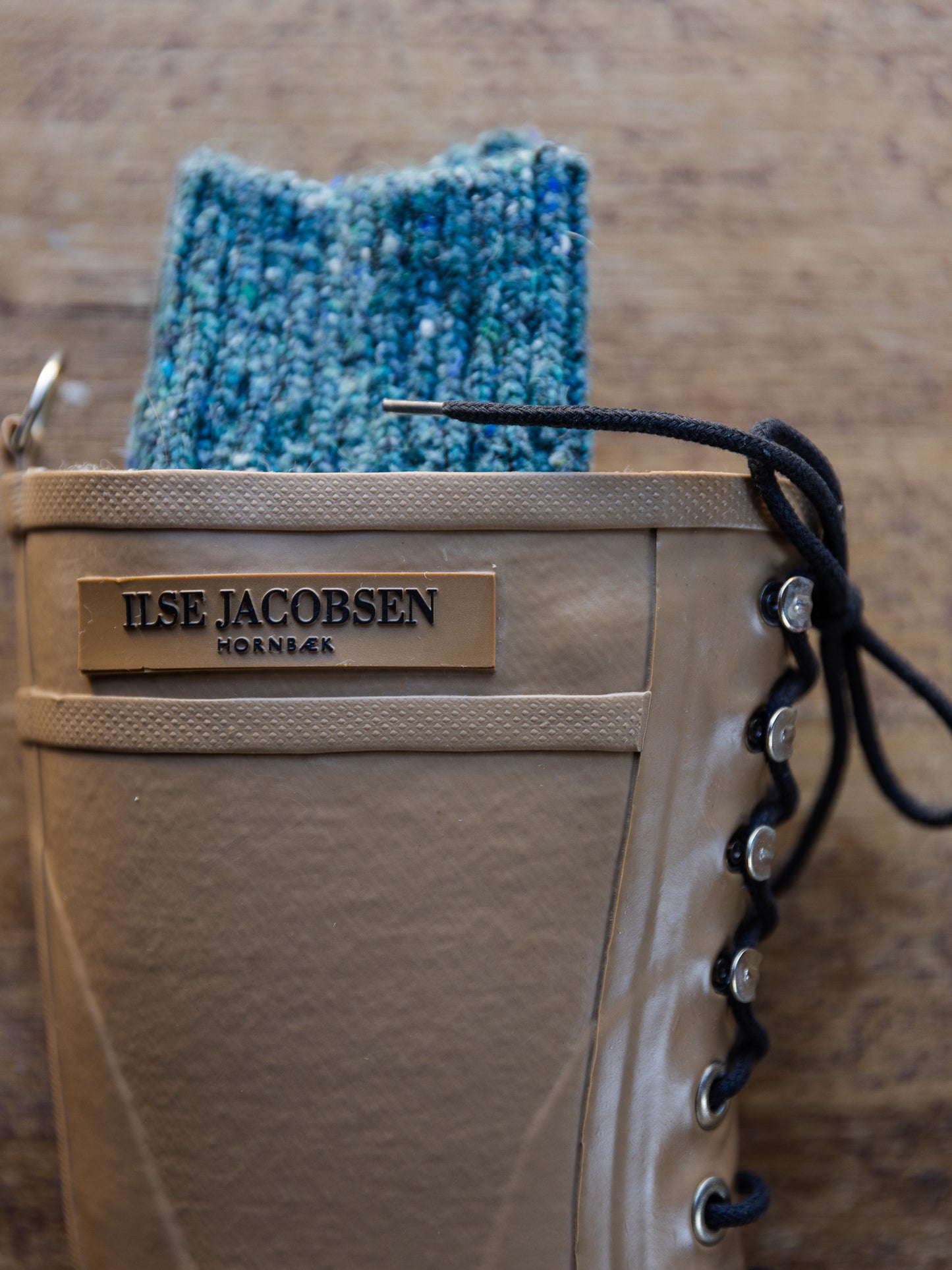Ilse Jacobsen Mid Lace up Boot ~ Otter