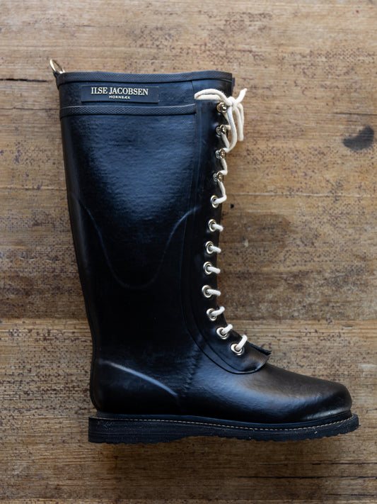 Ilse Jacobsen Full Lace up Boot ~ Black