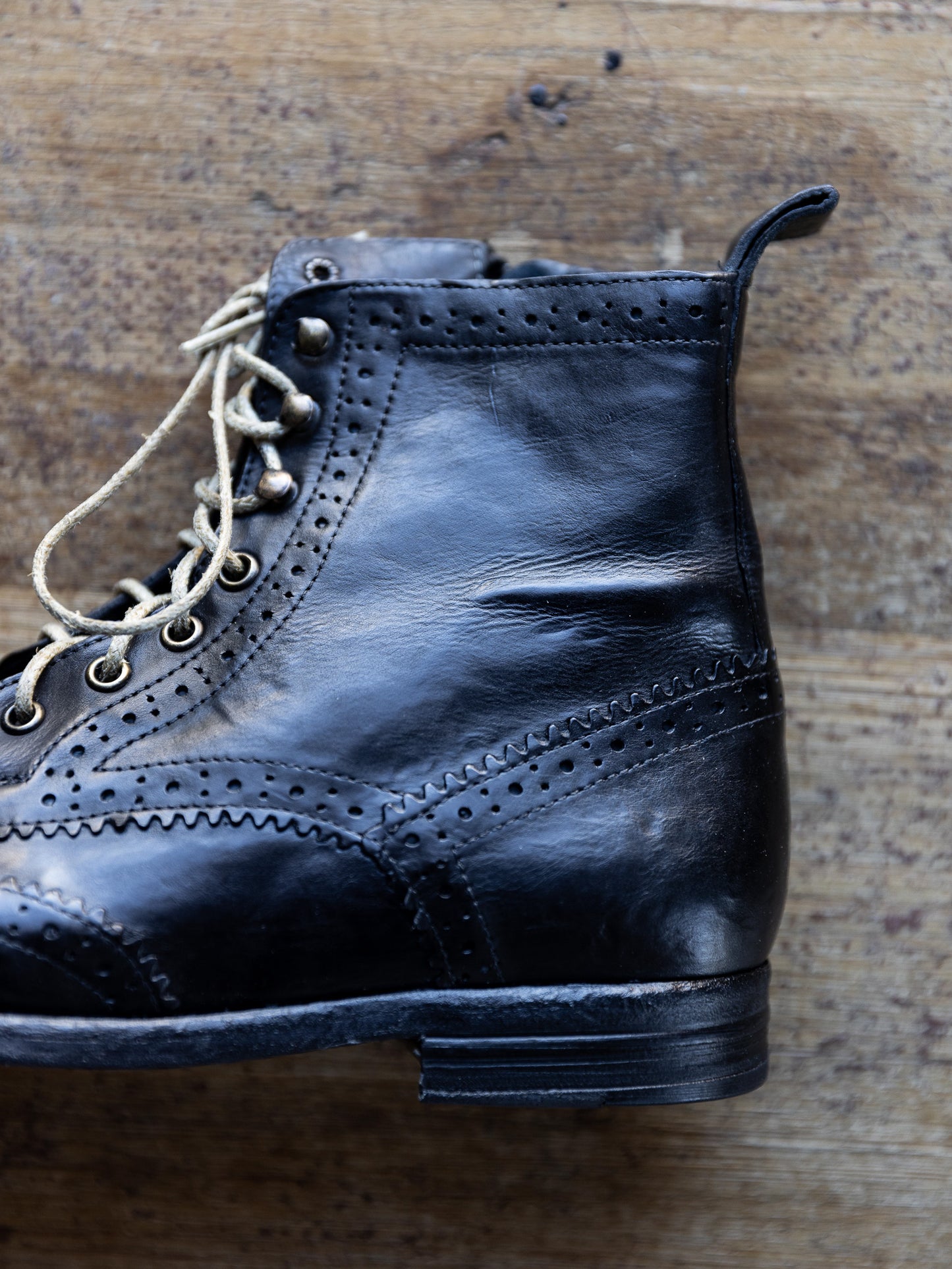 Victoria Varrasso Harper Brogue Boots