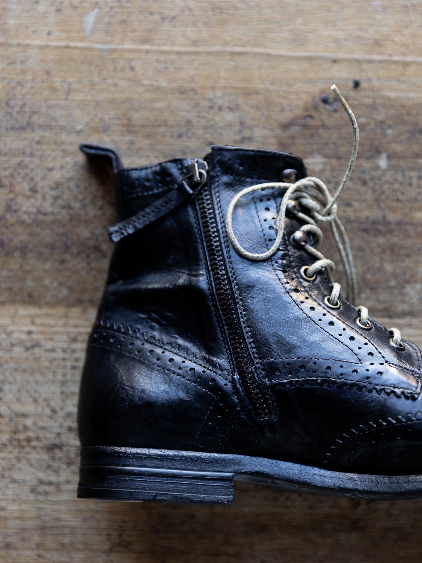 Victoria Varrasso Harper Brogue Boots