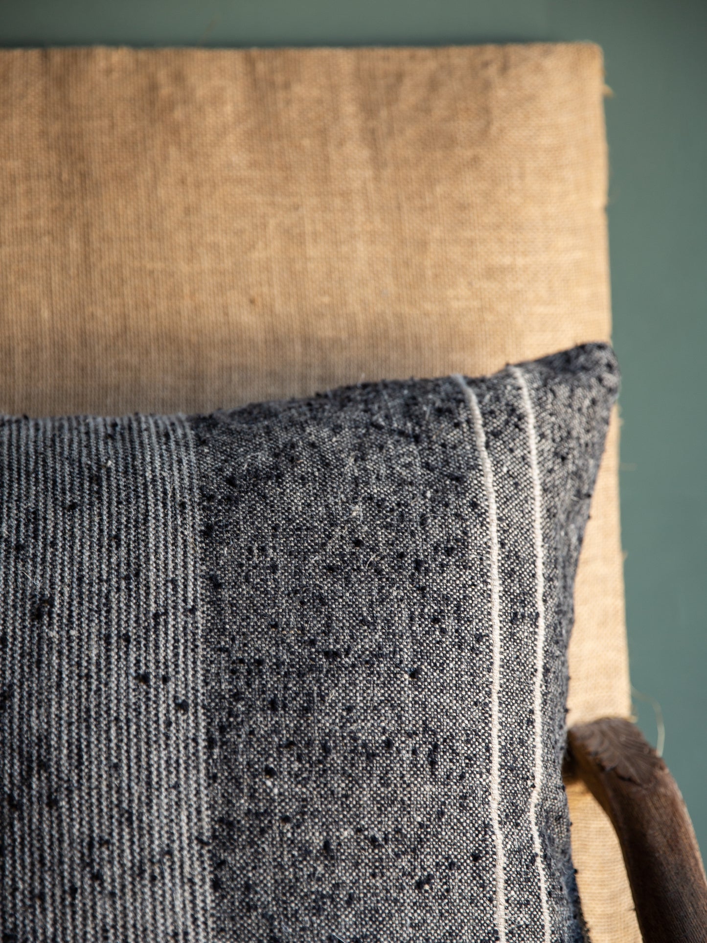 Belgian Linen & Cotton Cushion Cover - Francis