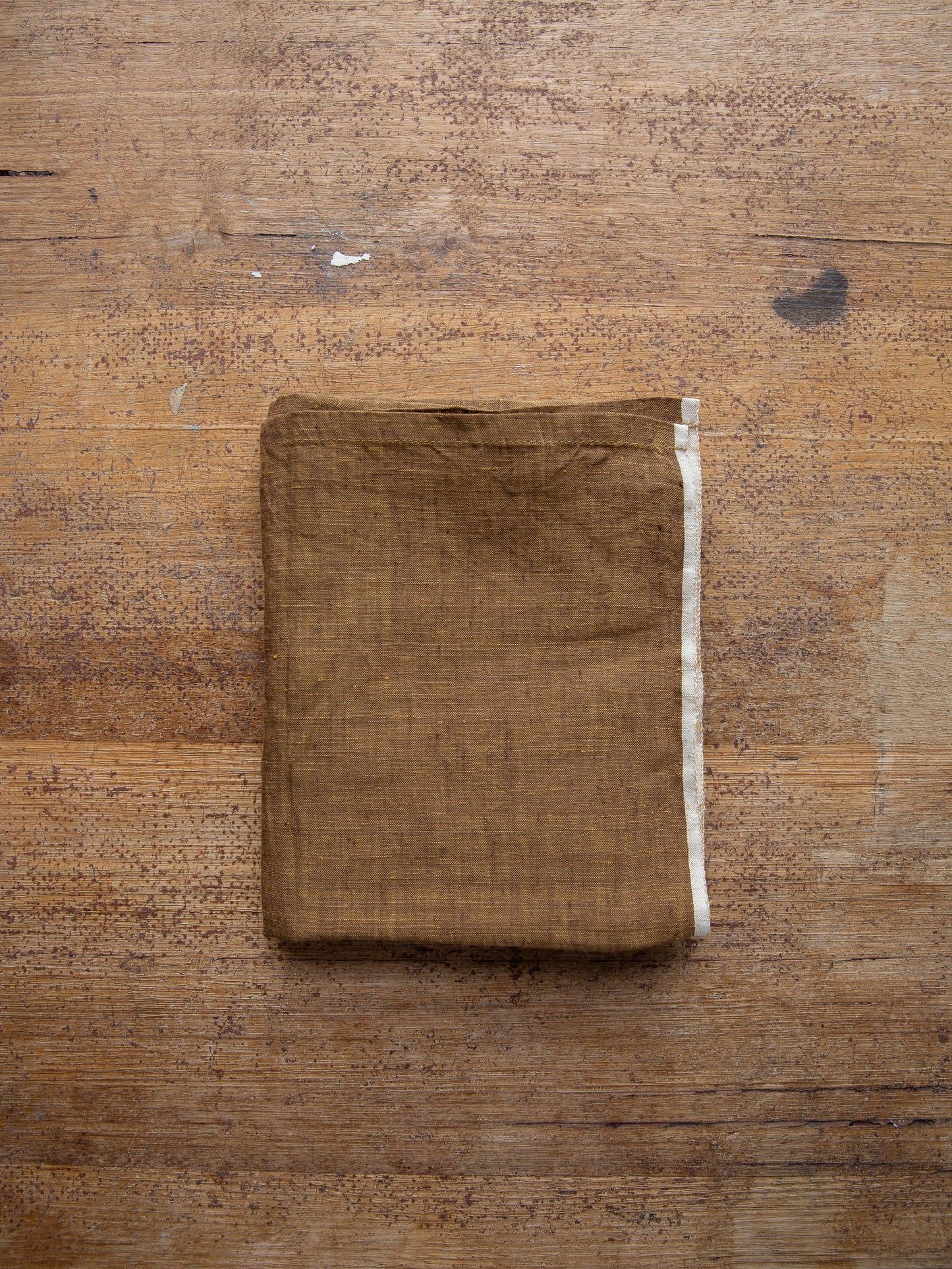 Gold Linen Tea Towel