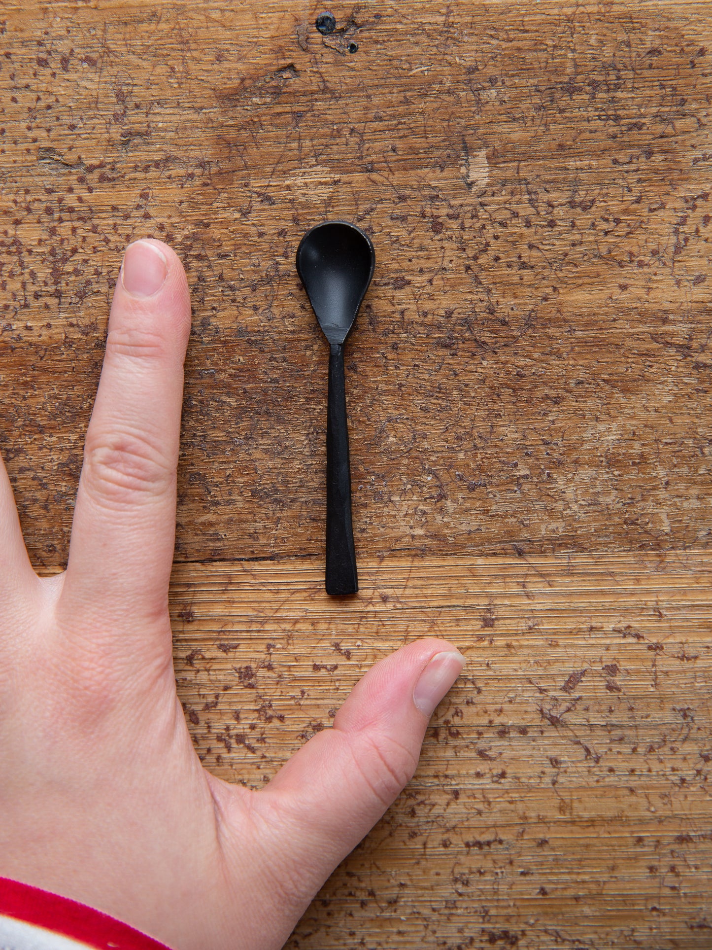 Steel Mustard Spoon