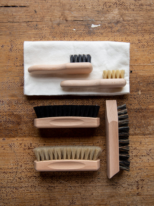 Shoe Care Brush Set