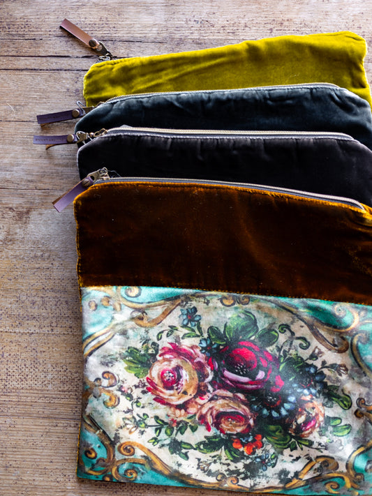 Silk Velvet Pochette
