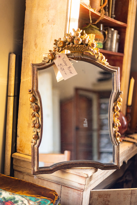 Ornate Gilt Vintage Mirror