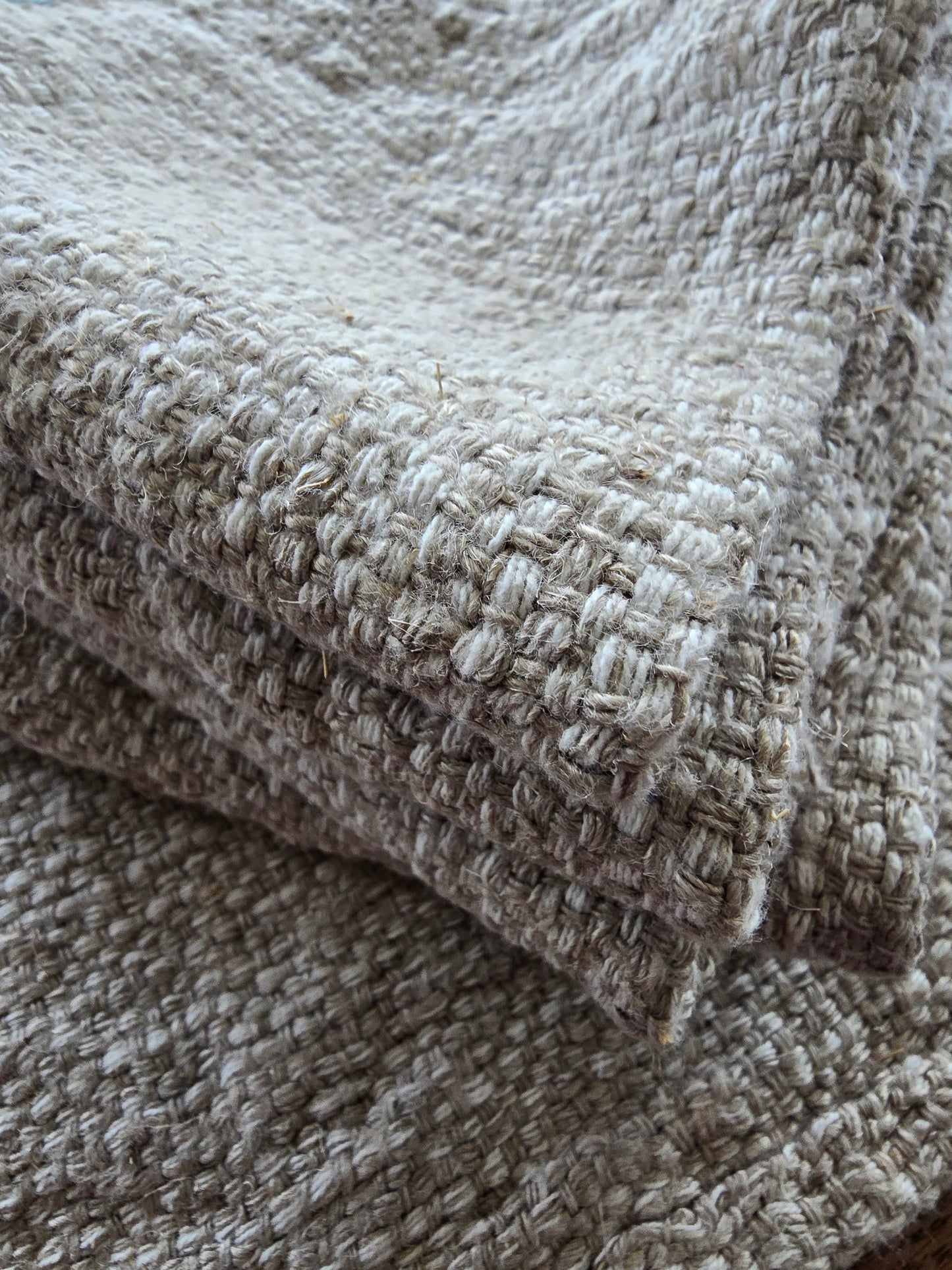Hand Loomed Linen Cotton Washer