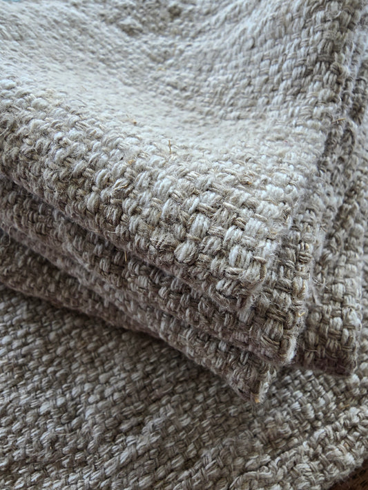 Hand Loomed Linen Cotton Washer