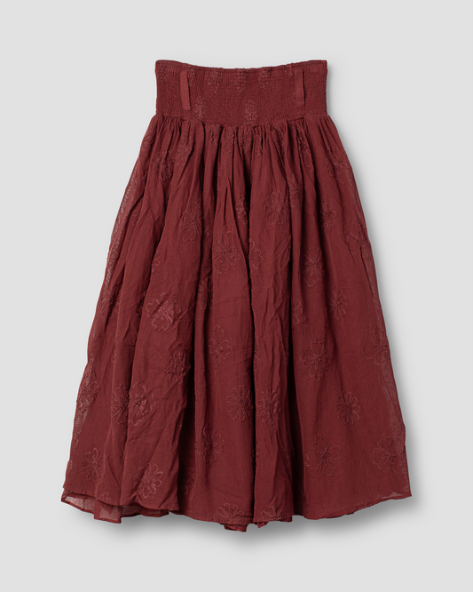 Ewa I Walla Smilla Skirt Burgundy