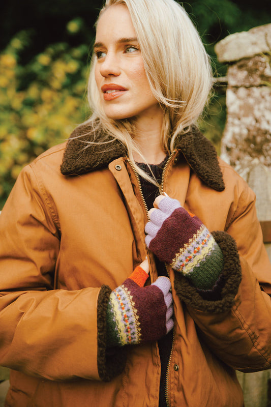 ERIBÉ ~ Alloa Fingerless Gloves