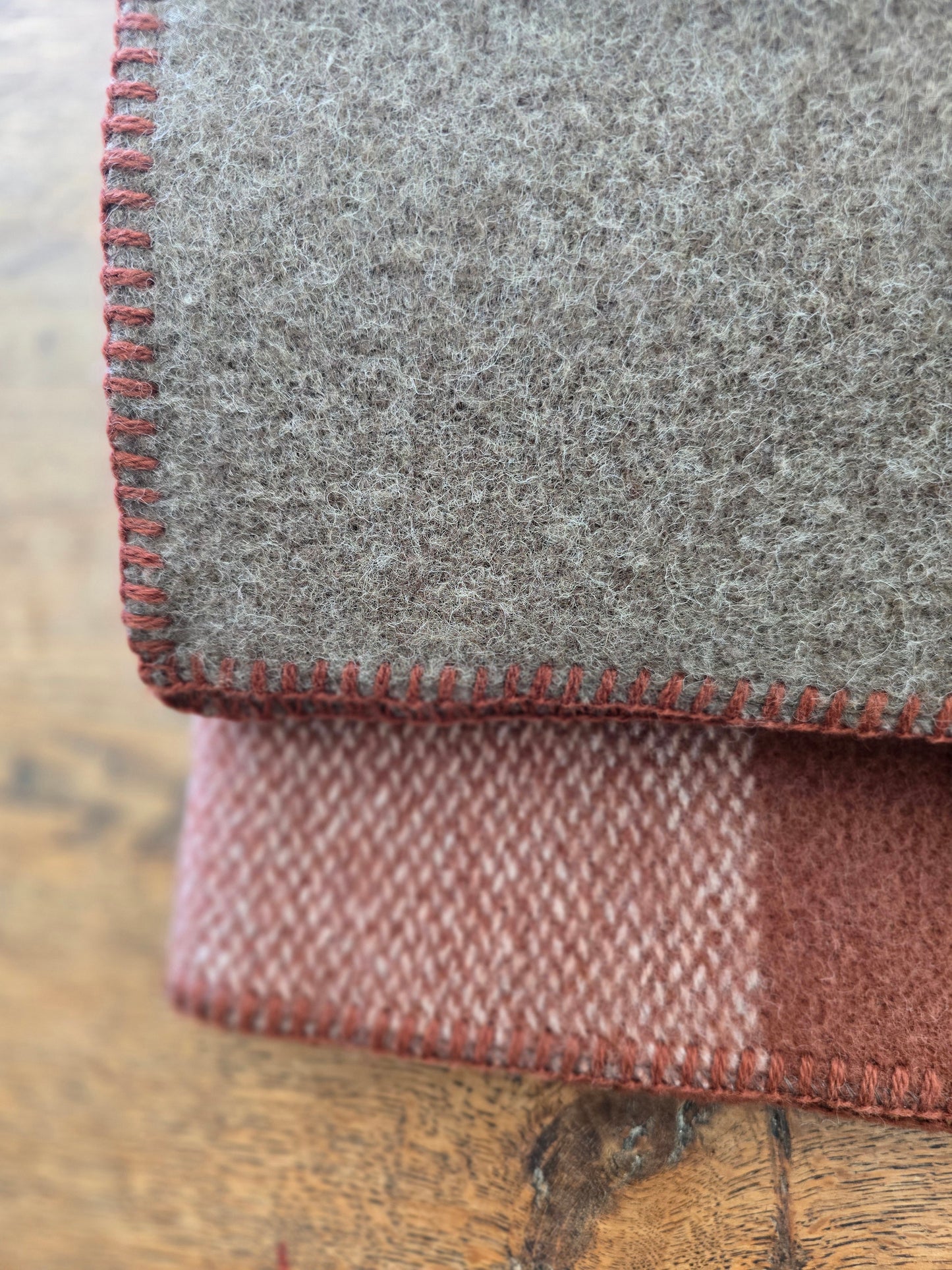 Swedish Block Wool Throw