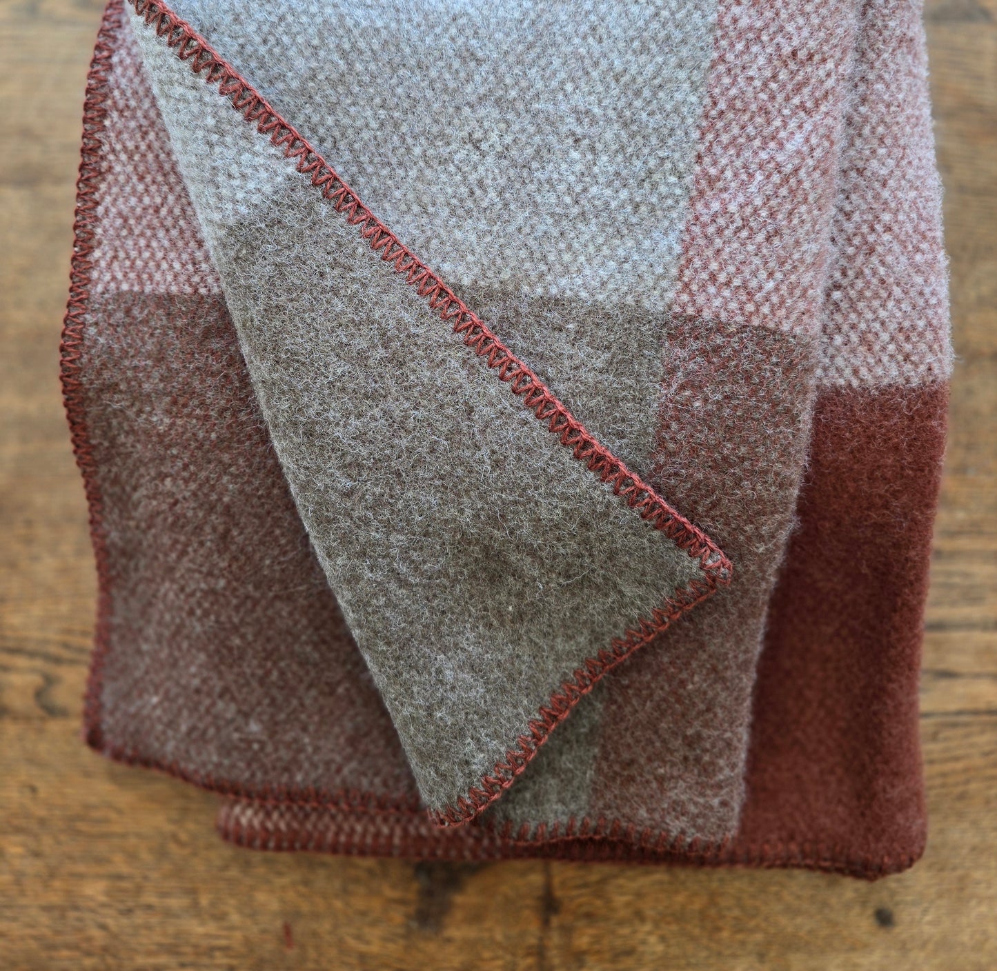 Swedish Block Wool Throw