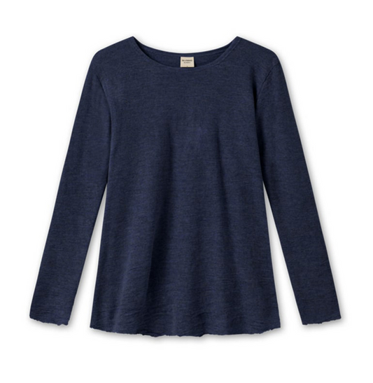By Basics ~ A Line Merino Long Sleeve Top