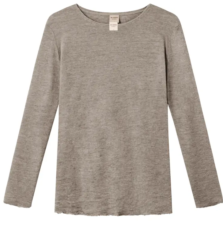 By Basics - Merino Crew Neck Top