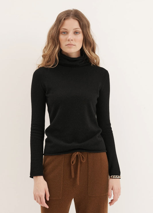 Cashmerism ~ Essential Roll Neck Pullover