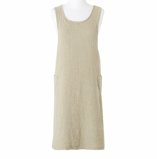 Charvet ~ Cross Back Linen Apron