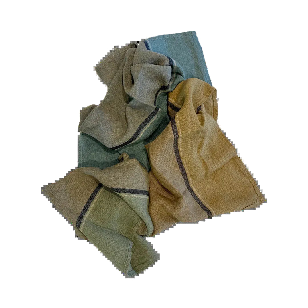 Charvet ~ French Linen Tea Towel "Dublin"