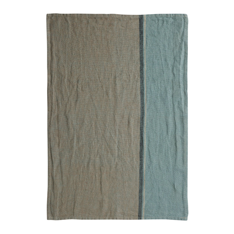 Charvet ~ French Linen Tea Towel "Dublin"