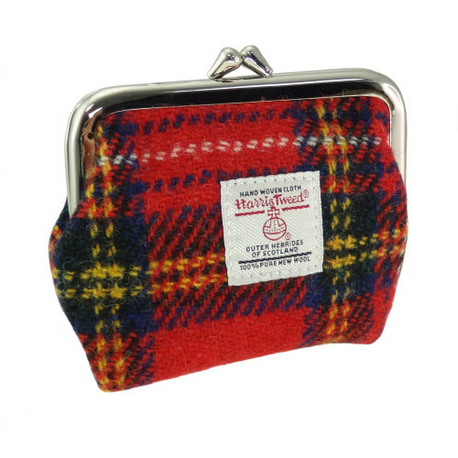 Scottish Harris Tweed Eigg Coin Purse with Clasp