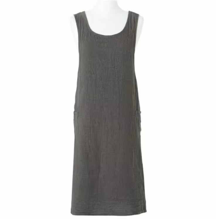 Charvet ~ Cross Back Linen Apron