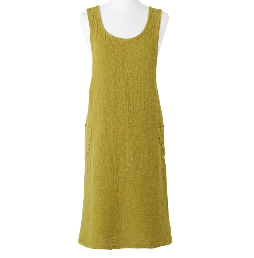 Charvet ~ Cross Back Linen Apron