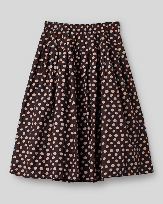 Ewa i Walla ~ Runa Skirt Polkadot Brown