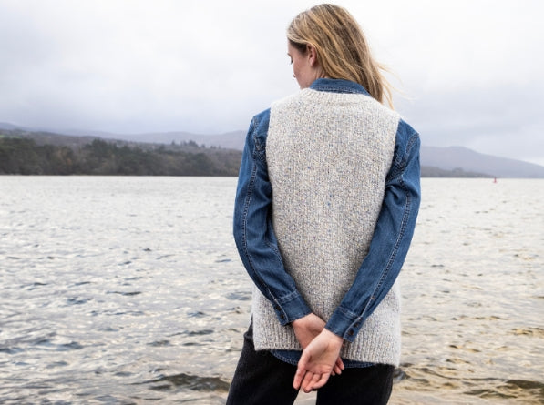 Fisherman out of Ireland Ladies V Neck Vest / Slipover