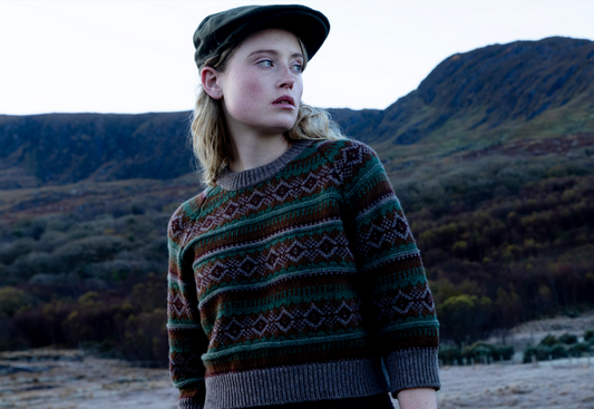Fisherman out of Ireland - Cropped Fairisle Sweater