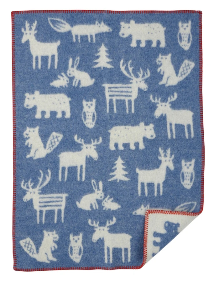 Swedish Wool Baby Blankets Assorted