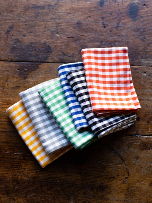 Gingham 100% Cotton Tea Towels